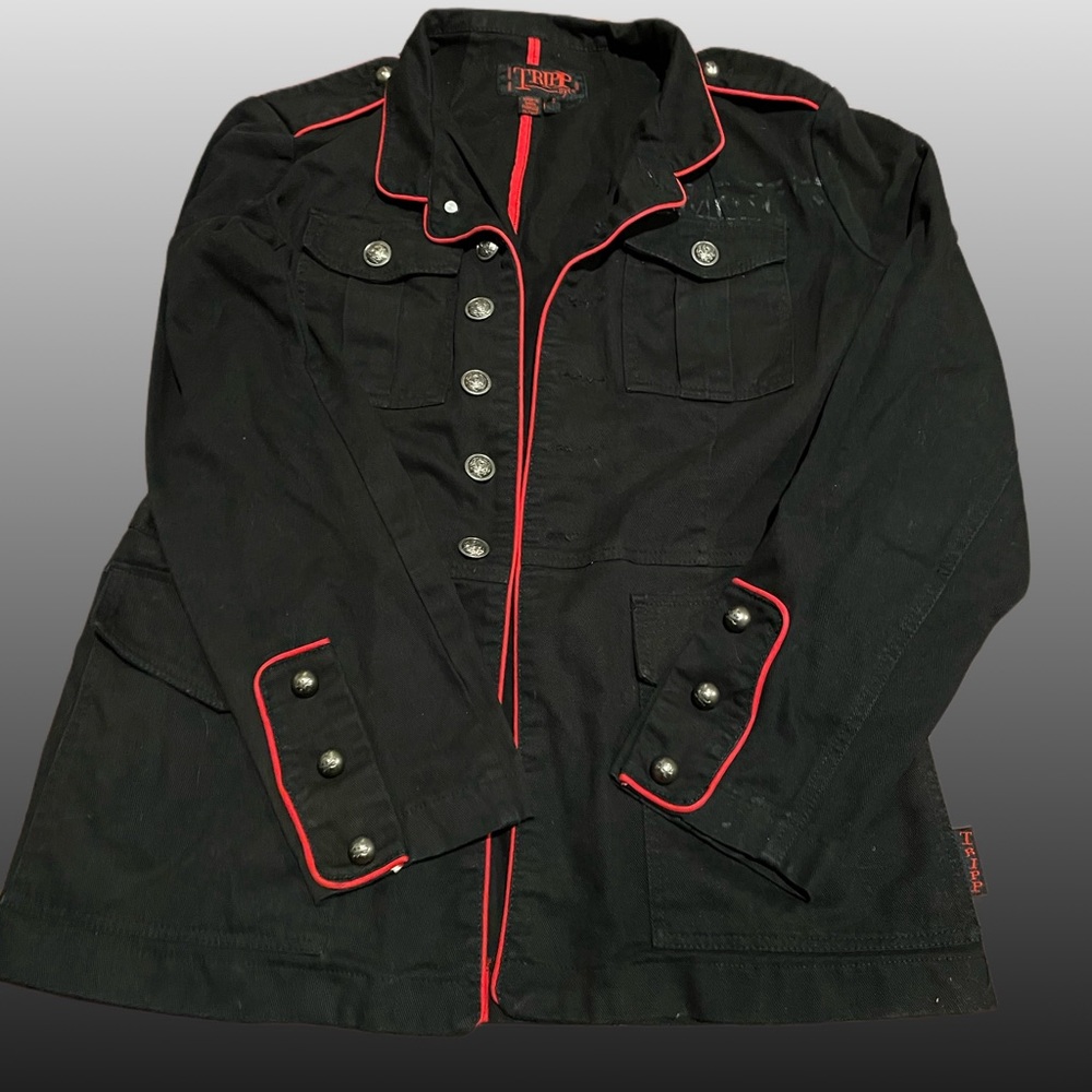 Tripp NYC Military Style Jacket